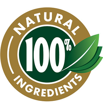 Free: Green logo for a 100 natural food vector image - nohat.cc