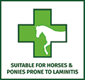 Suitable for Laminitis Logo
