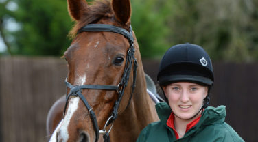 horse and rider Liv Nolan and Cici