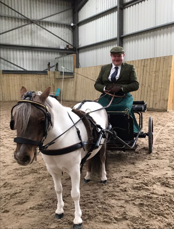 Shane OConnor and Shammy Driving 