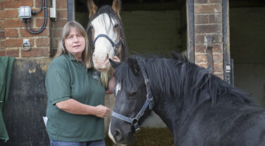 Sue Burton of Remus Horse Sanctuary