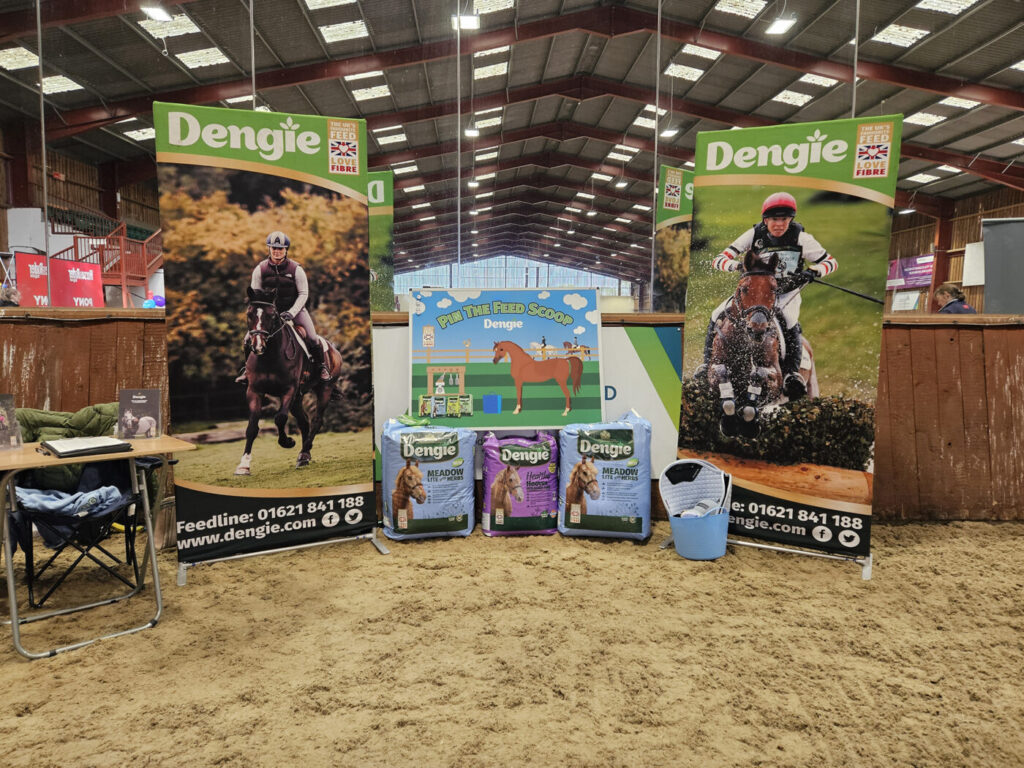 Dengie stand at Pony Mag Big Day Out