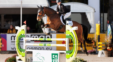 Grace Cooper and Cedarmount Cavalier at Boekelo