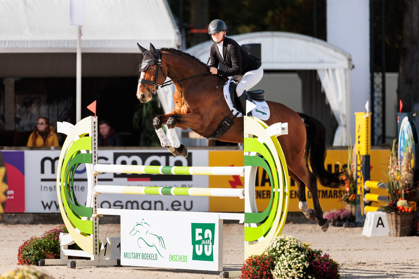 Grace Cooper and Cedarmount Cavalier at Boekelo
