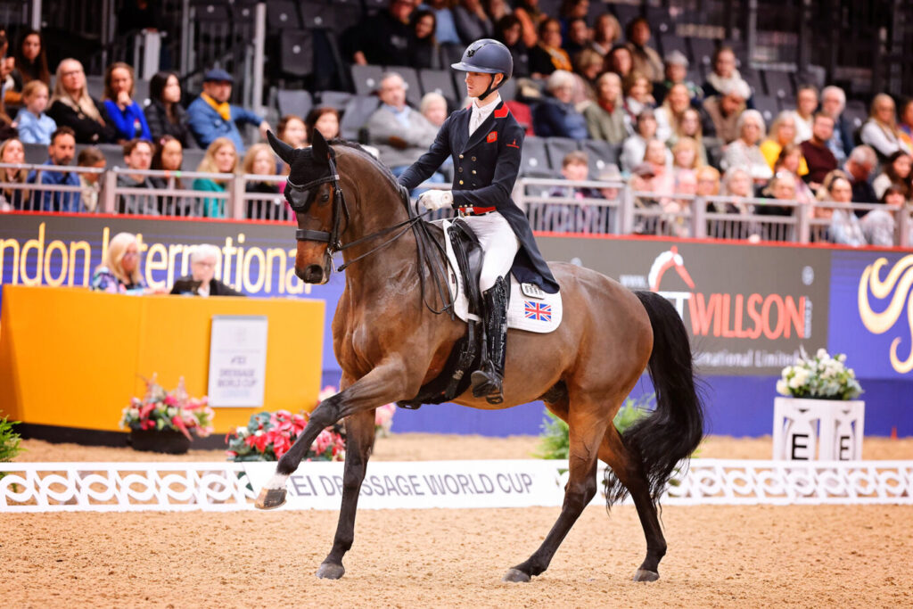 Lewis Carrier and Diego - London International Horse Show 2024