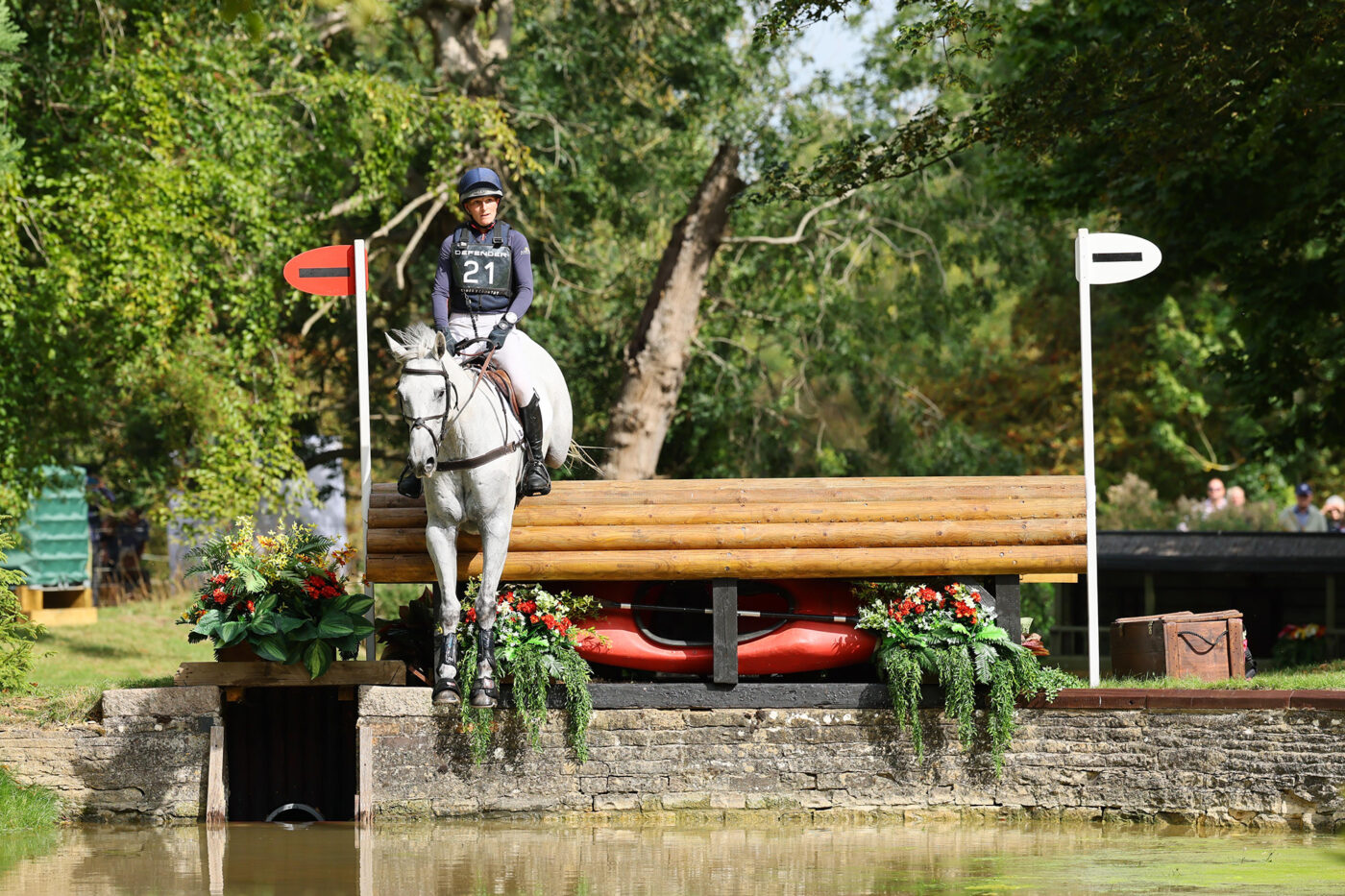 Holly Richardson and Butler at Burghley Horse Trials 2025