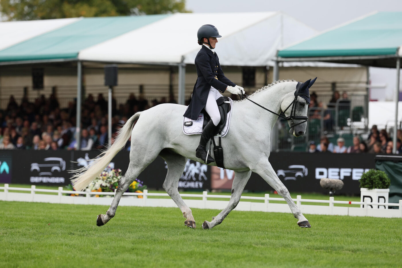 Holly Richardson and Butler at Burghley Horse Trials 2025