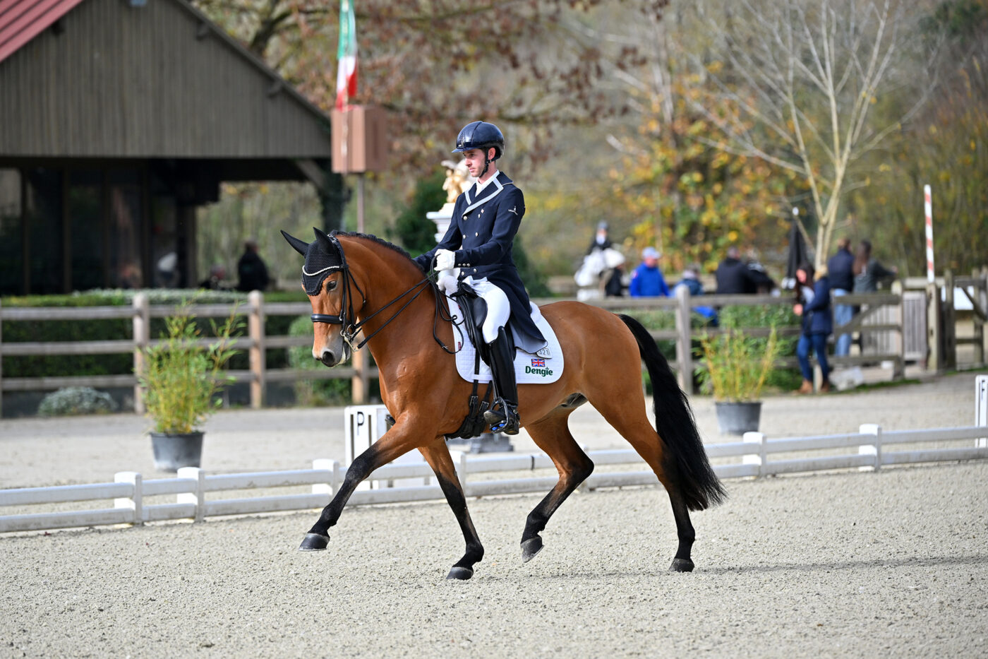 Jevon Gilham and Pingu representing Great Britain at the MCI European Finals in 2025
